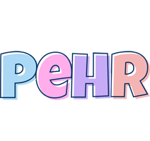 Pehr pastel logo