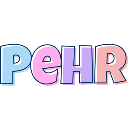 Pehr pastel logo