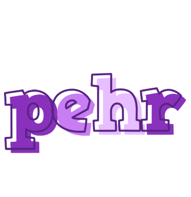 Pehr sensual logo
