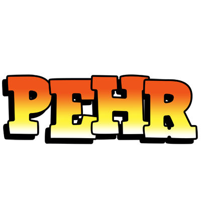 Pehr sunset logo