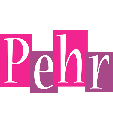 Pehr whine logo