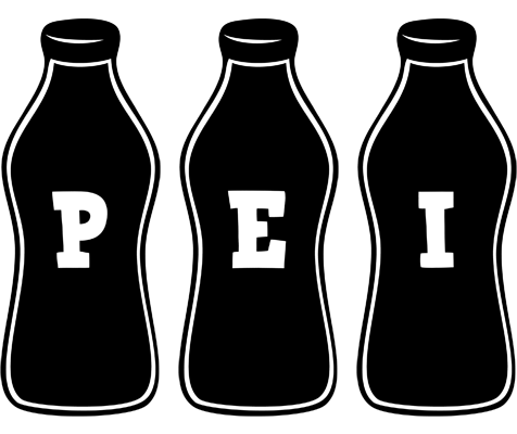 Pei bottle logo