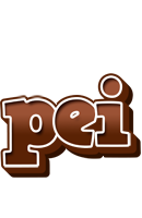 Pei brownie logo