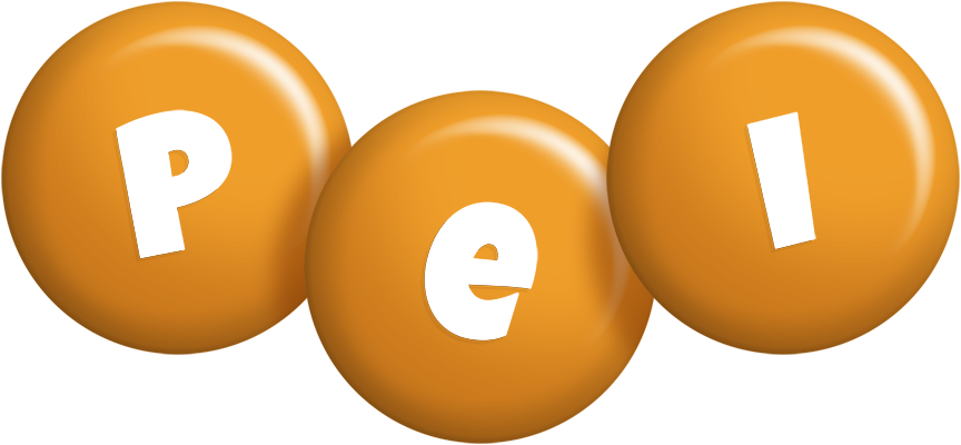 Pei candy-orange logo