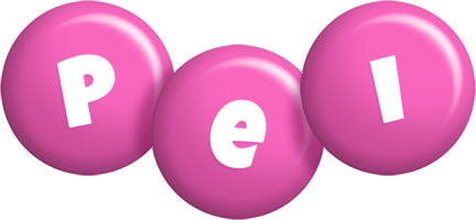 Pei candy-pink logo