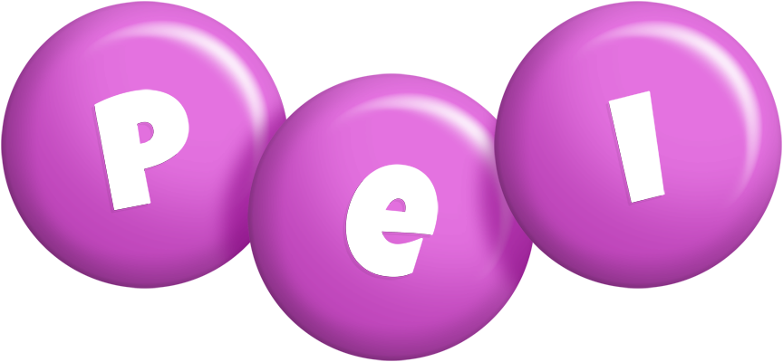 Pei candy-purple logo