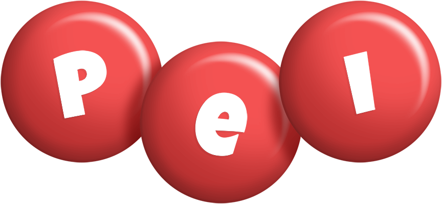 Pei candy-red logo