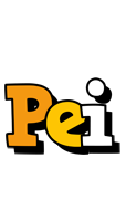 Pei cartoon logo