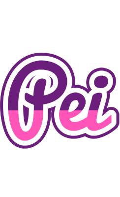 Pei cheerful logo