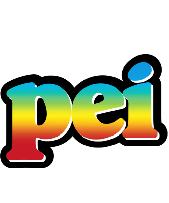 Pei color logo