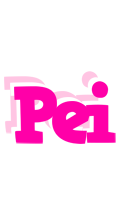 Pei dancing logo