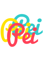 Pei disco logo