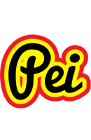 Pei flaming logo