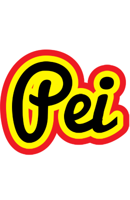 Pei flaming logo