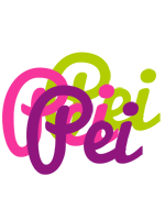 Pei flowers logo