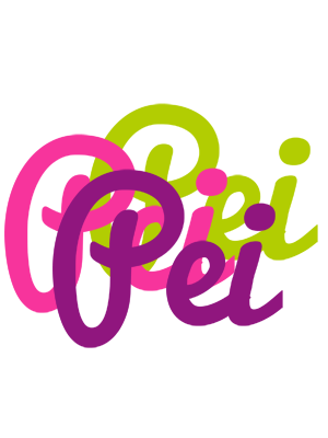 Pei flowers logo