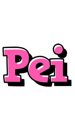 Pei girlish logo