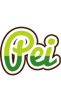 Pei golfing logo