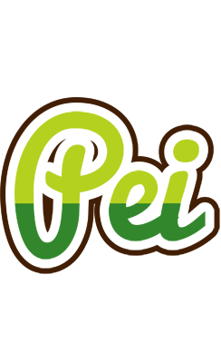 Pei golfing logo