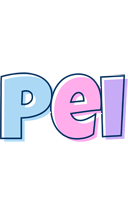 Pei pastel logo