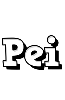 Pei snowing logo