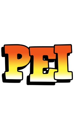 Pei sunset logo