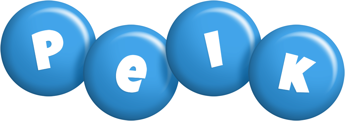 Peik candy-blue logo