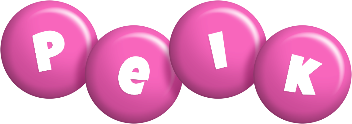 Peik candy-pink logo