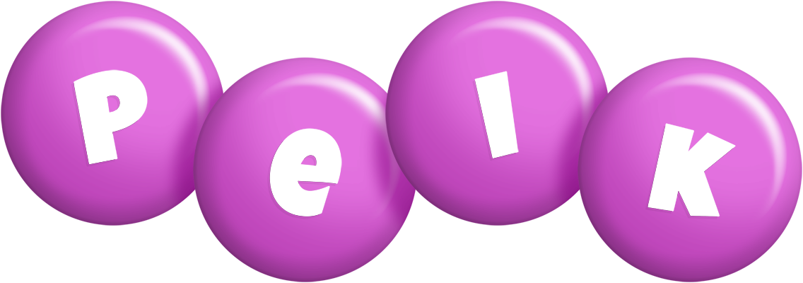 Peik candy-purple logo