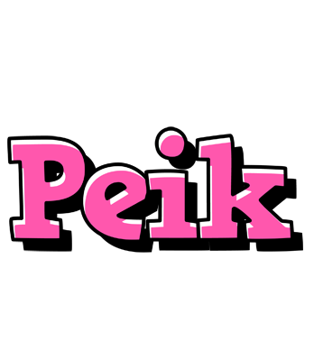 Peik girlish logo