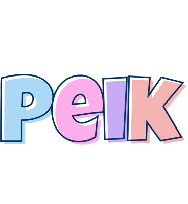 Peik pastel logo