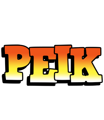 Peik sunset logo