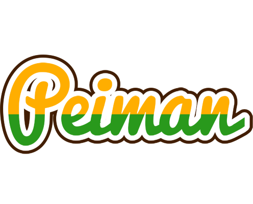 Peiman banana logo