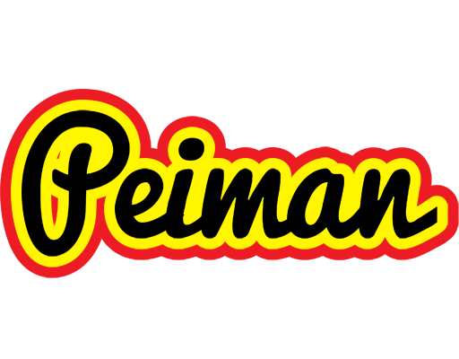 Peiman flaming logo