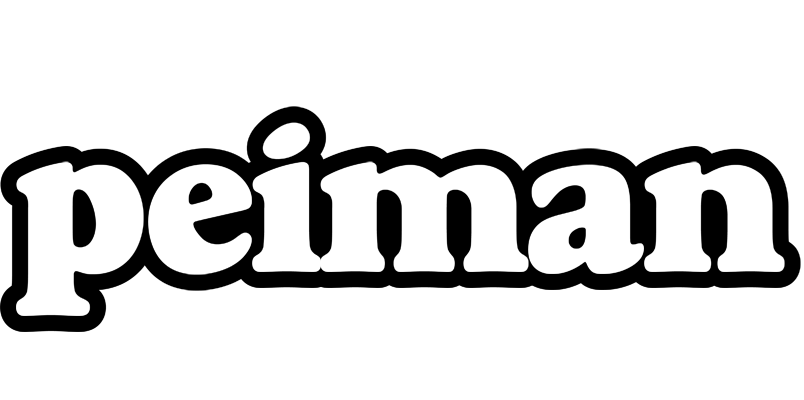 Peiman panda logo