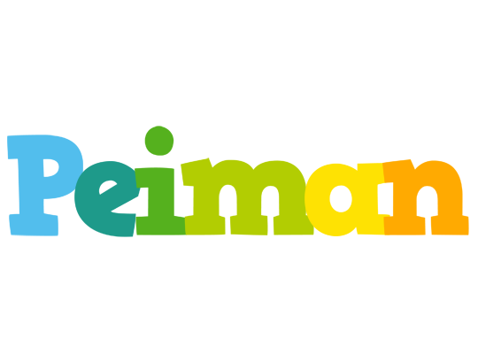 Peiman rainbows logo