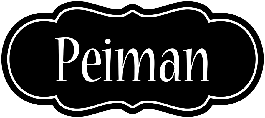 Peiman welcome logo