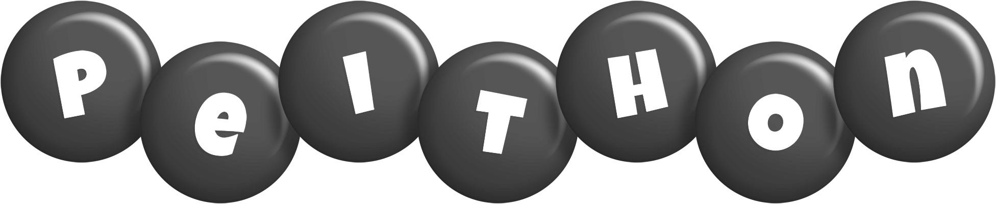 Peithon candy-black logo