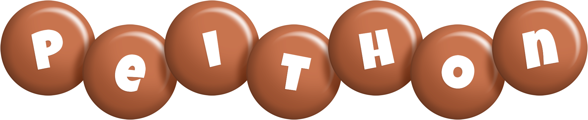 Peithon candy-brown logo