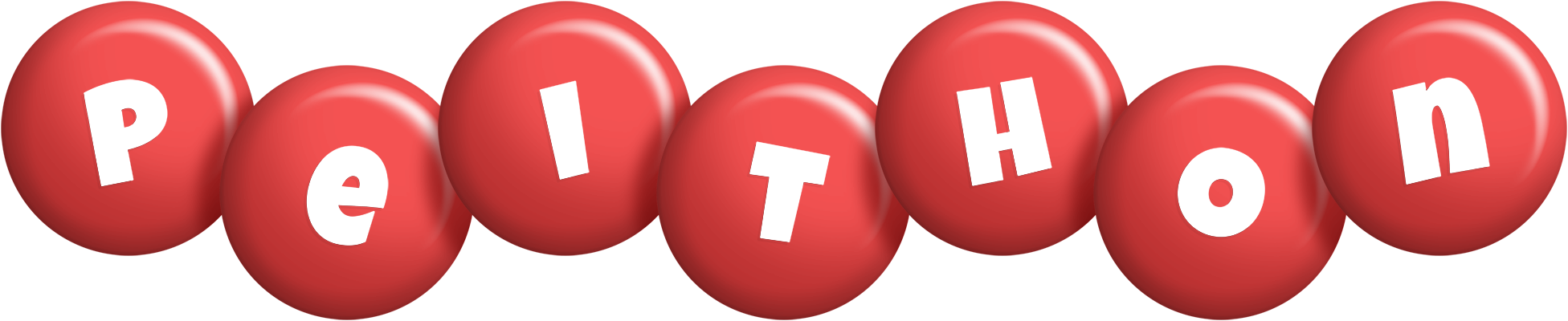 Peithon candy-red logo