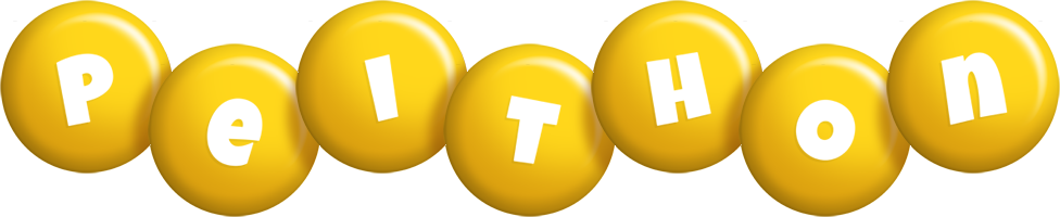 Peithon candy-yellow logo