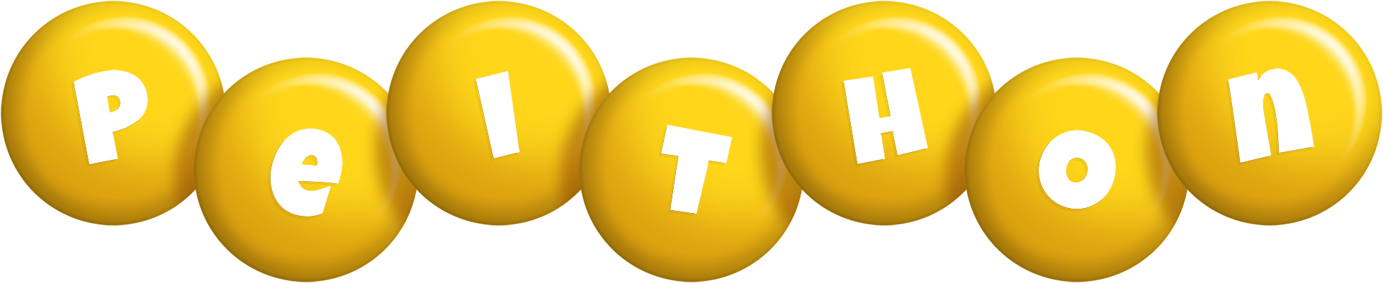Peithon candy-yellow logo
