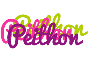 Peithon flowers logo