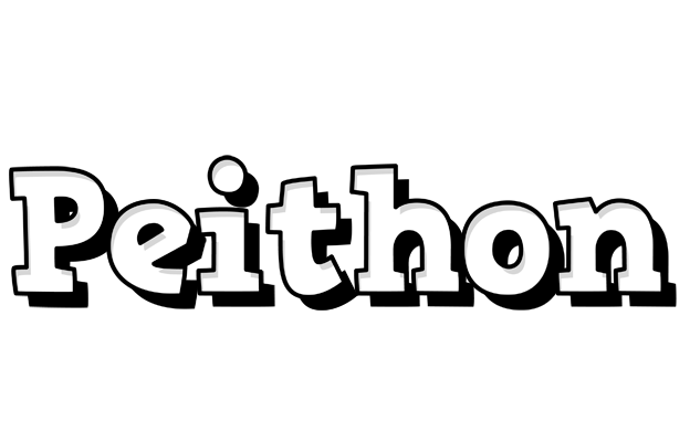 Peithon snowing logo