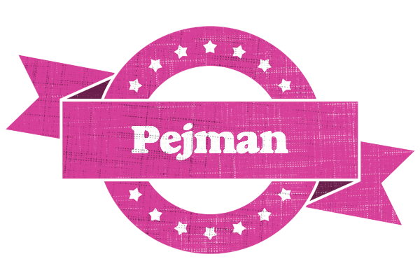 Pejman beauty logo