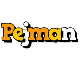 Pejman cartoon logo