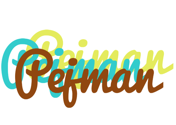 Pejman cupcake logo