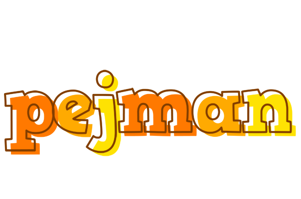 Pejman desert logo