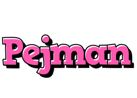 Pejman girlish logo