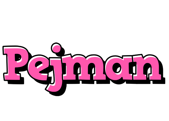 Pejman girlish logo